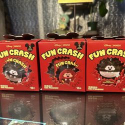 3 Confirmed Mickey Fun Crash Blind boxes 