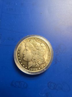 1902S Morgan Silver Dollar