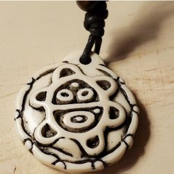 New Turtle Adjustable Faux Bone Necklace Other Items Sold Separately SHIPPING AVAILABLE 