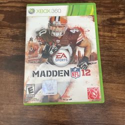 Madden 12 For Xbox 360