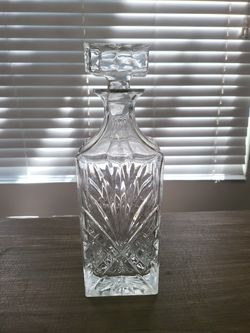 Dublin Crystal Whiskey Decanter 24oz