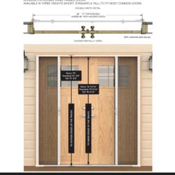 🔥 BRAND NEW Double Retractable Screen Door – SEALED BOX 🔥
