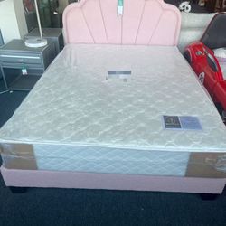 Pink Full Bed frame，$130