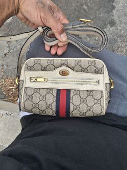 GUCCI Ophidia GG Supreme mini shoulder bag
