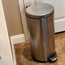 Stainless Steel Trash Can 