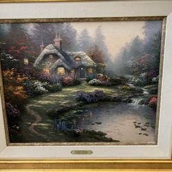 Thomas Kinkade Everett’s Cottage 16x20 G/P Canvas #479/2100