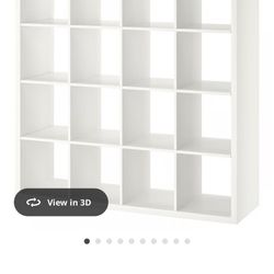 Ikea Kallax shelf unit White 4 x 4