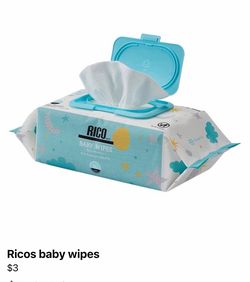 Rico Baby Wipes 80 Count