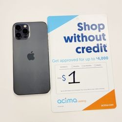 Apple IPhone 12 Pro Max 128gb  Unlocked, FREE Smartwach/ Headphones. Pay $1 Today Rest in payments. NO CREDIT NEEDED FINANCING