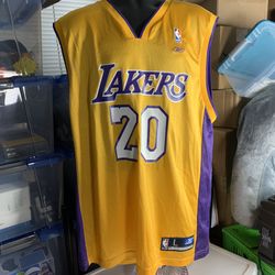 Vintage Gary Payton Lakers Jersey size large