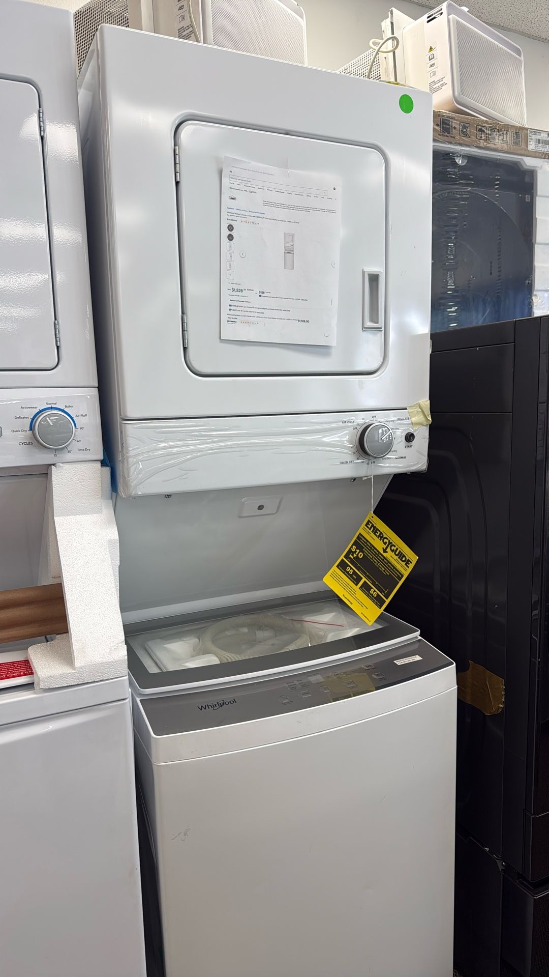 Washer And Electric Dryer |Stackable |Whirlpool