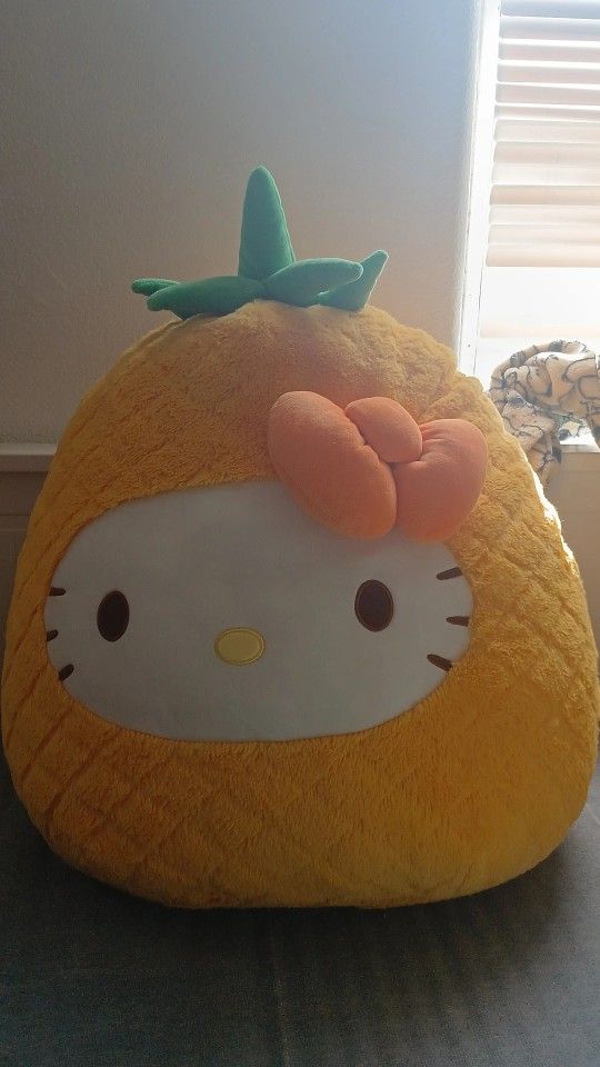 Pineapple Squishmallow Hello Kitty