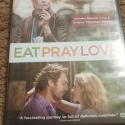 Eat Pray And Love Dvd