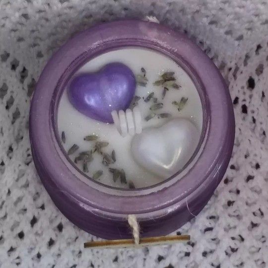 Herbal And Crystal Candles