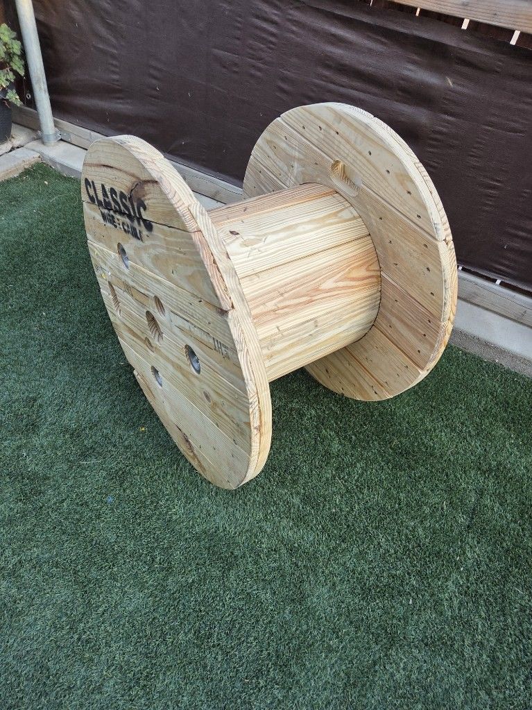 Heavy Duty New Wood SPOOL