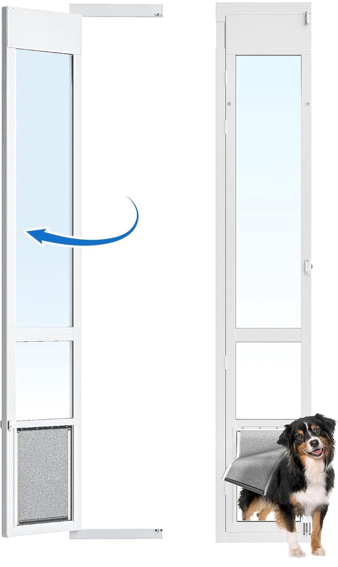 Large Dog Door for Sliding Glass Door