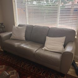 Leather Couches 3-piece 