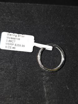 Pave eternity ring size 6💍