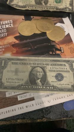 One Dollar Sliver Note 1957