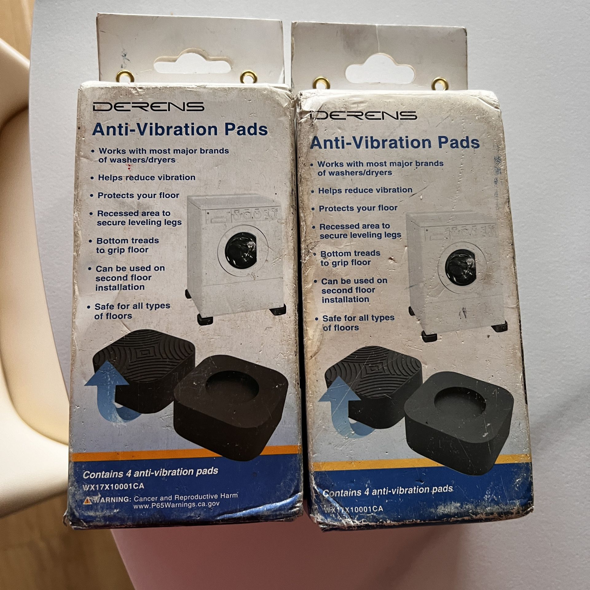 Anti-Vibration Pads for Washer and Dryer (8 ct)