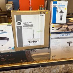 Light Fixtures As Low As $10, $15 And $20