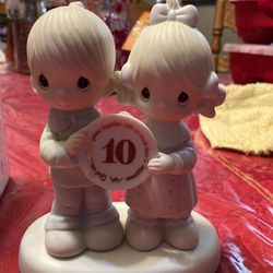 Precious Moment 10 Year Anniversary