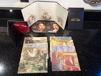 Gone With The Wind Blu-Ray Collector's Edition with 10 Art Cards & Soundtrack CD