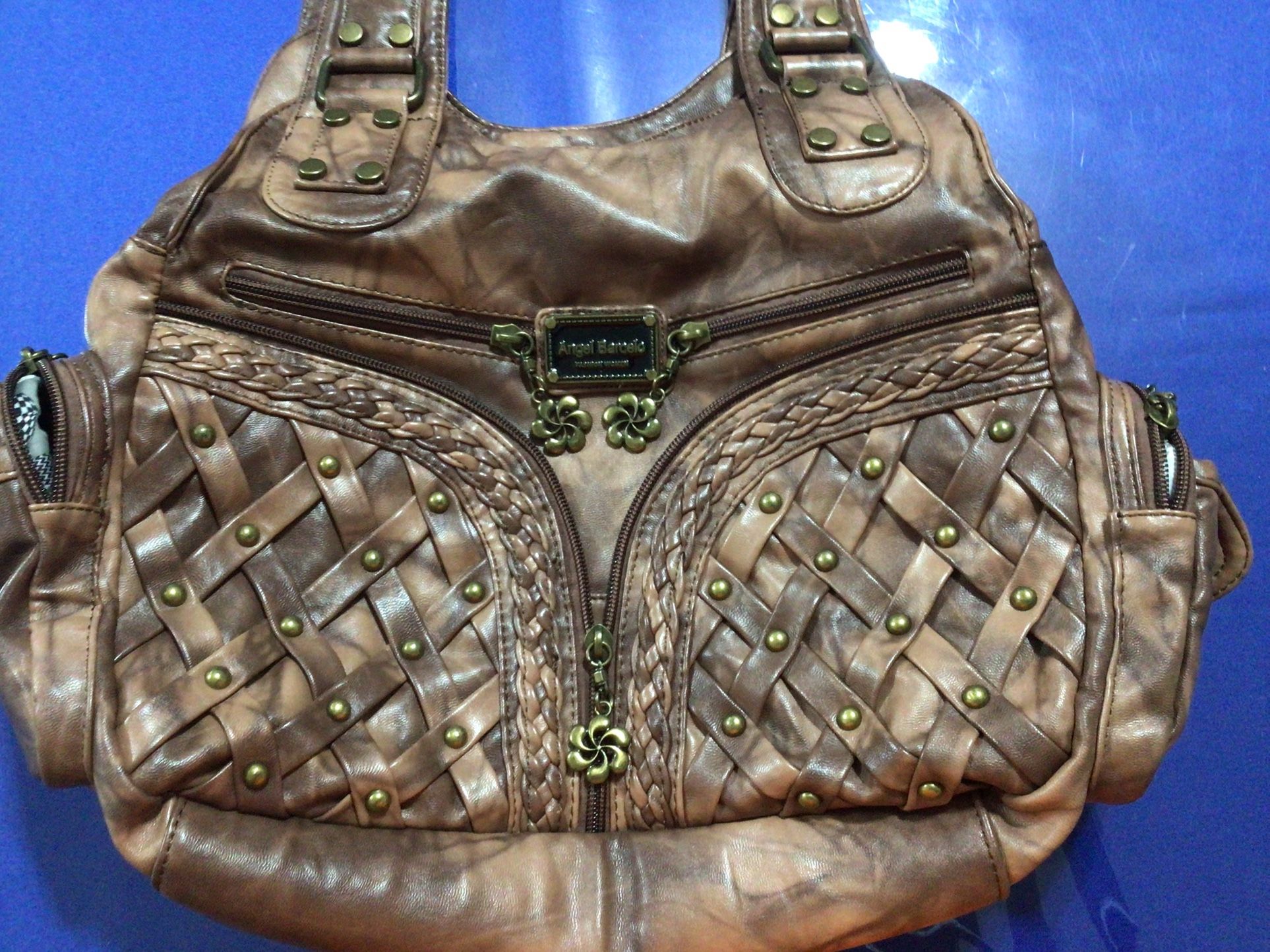 Brown Purse Soft Leather Used Like New