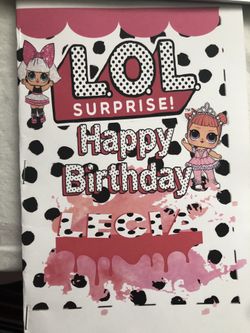 Custom Coloring book for Party