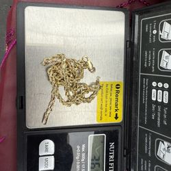 Gold Rope And Letter S