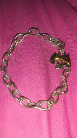 Bracelet with doggie and Bone clasp