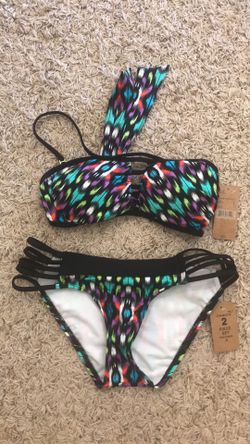 Cremieux Two piece swimsuit Hipster bikini set Size Small NWT MSRP $94
