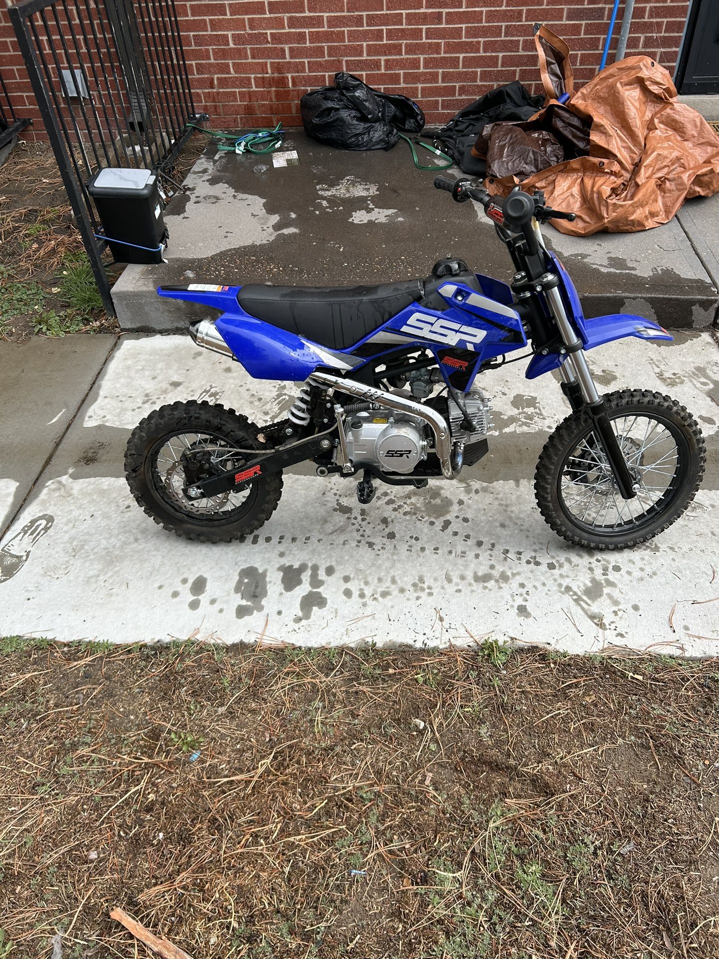 Two SSR 125 Dirt Bikes