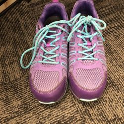 Nautilus Womens Safety Shoes Size 7 Purple 
