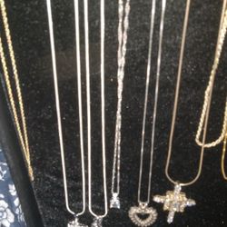 925 Italy Very Pretty Necklaces 