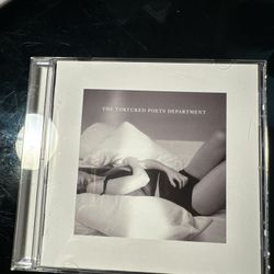 Taylor Swift The Tortured Poets Department CD & Signed Autographed Photo Insert NO HEART