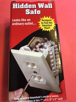 Hidden wall safe