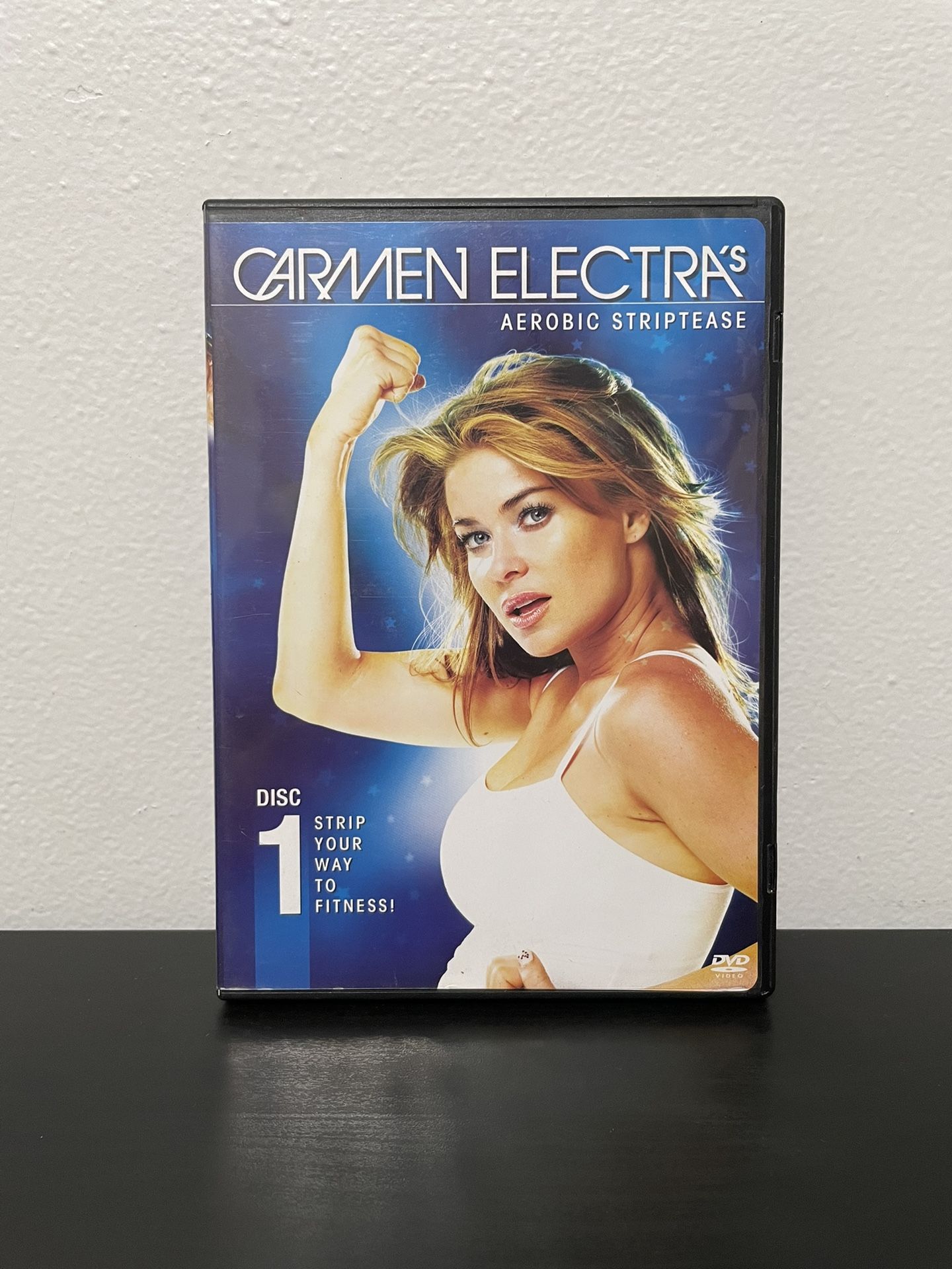 Carmen Electra's Aerobic Striptease DVD Fitness Workout Exercise Dance Unrated