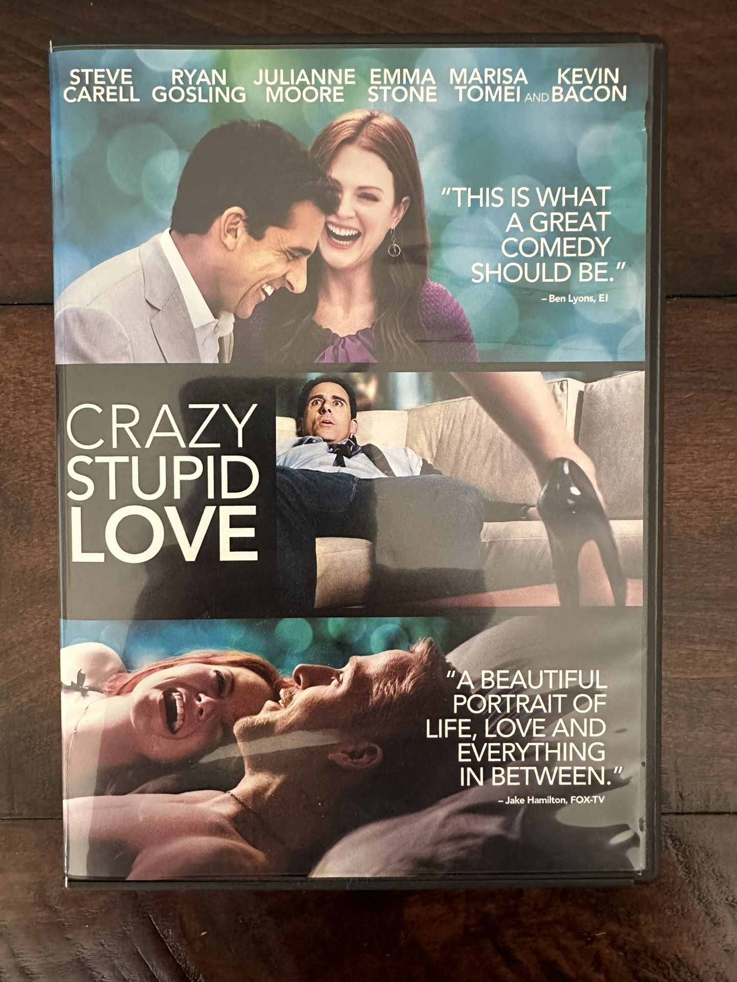 Crazy Stupid Love DVD w/ Special Features (Deleted Scenes)