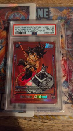 PSA 10 Son Goku Childhood