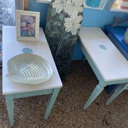 Shabby Chic Side Table Set Of 2