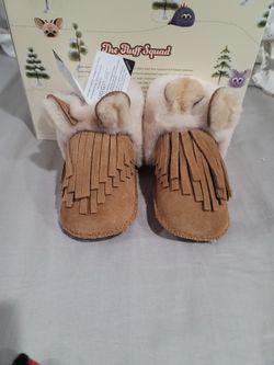 New Ugg Booties In Chestnut