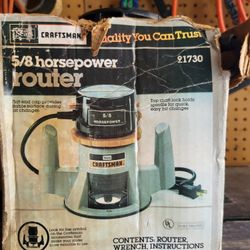 Craftsman Router