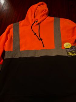 Arctic Quest High Visibility Class 2 Hoodie size XXL adult