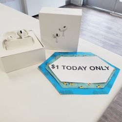 Apple Airpods Pro- $1 Today Only