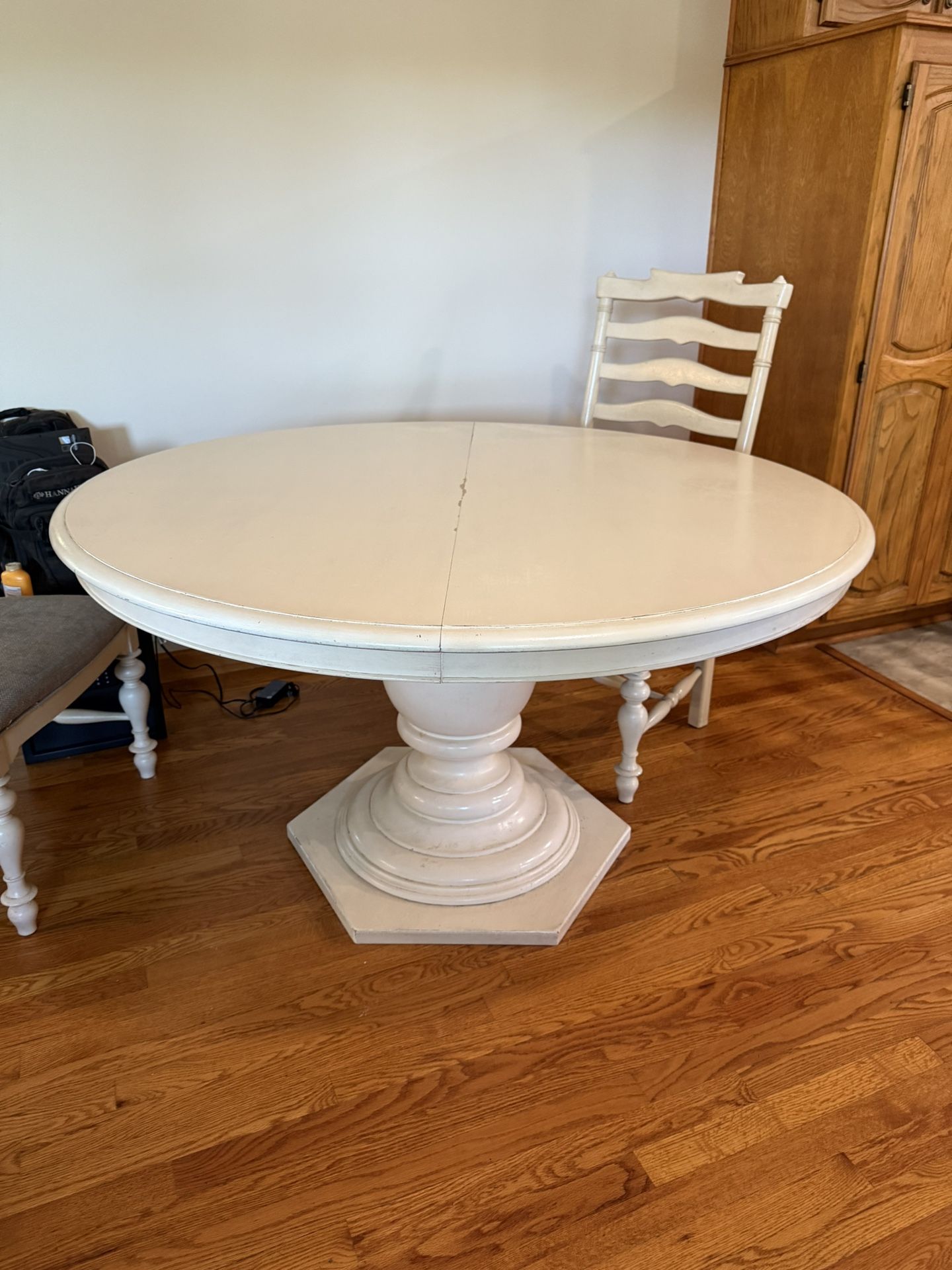 Solid Wood Round Table