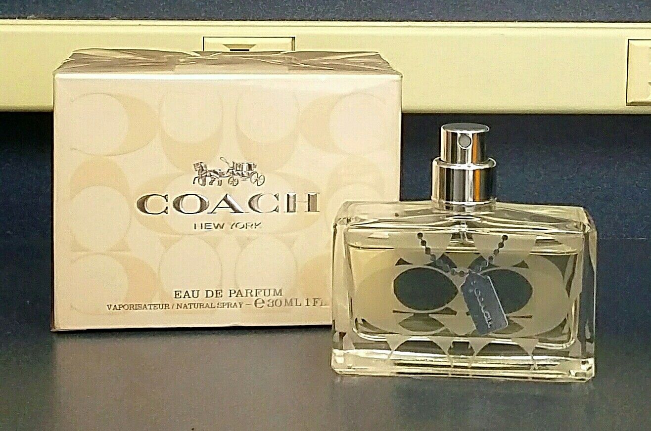 COACH NEW YORK Signature 1.0 oz Eau De Parfum Spray - FACTORY SEALED -