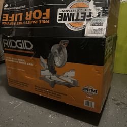 Ridgid 12 In Miter Saw
