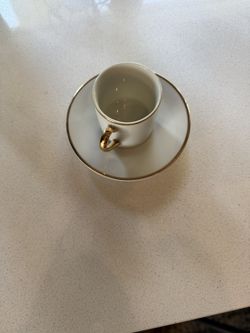 Espresso Cup And Saucer - Set Of 7