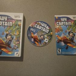 Kid Adventures Sky Captain - Nintendo Wii 